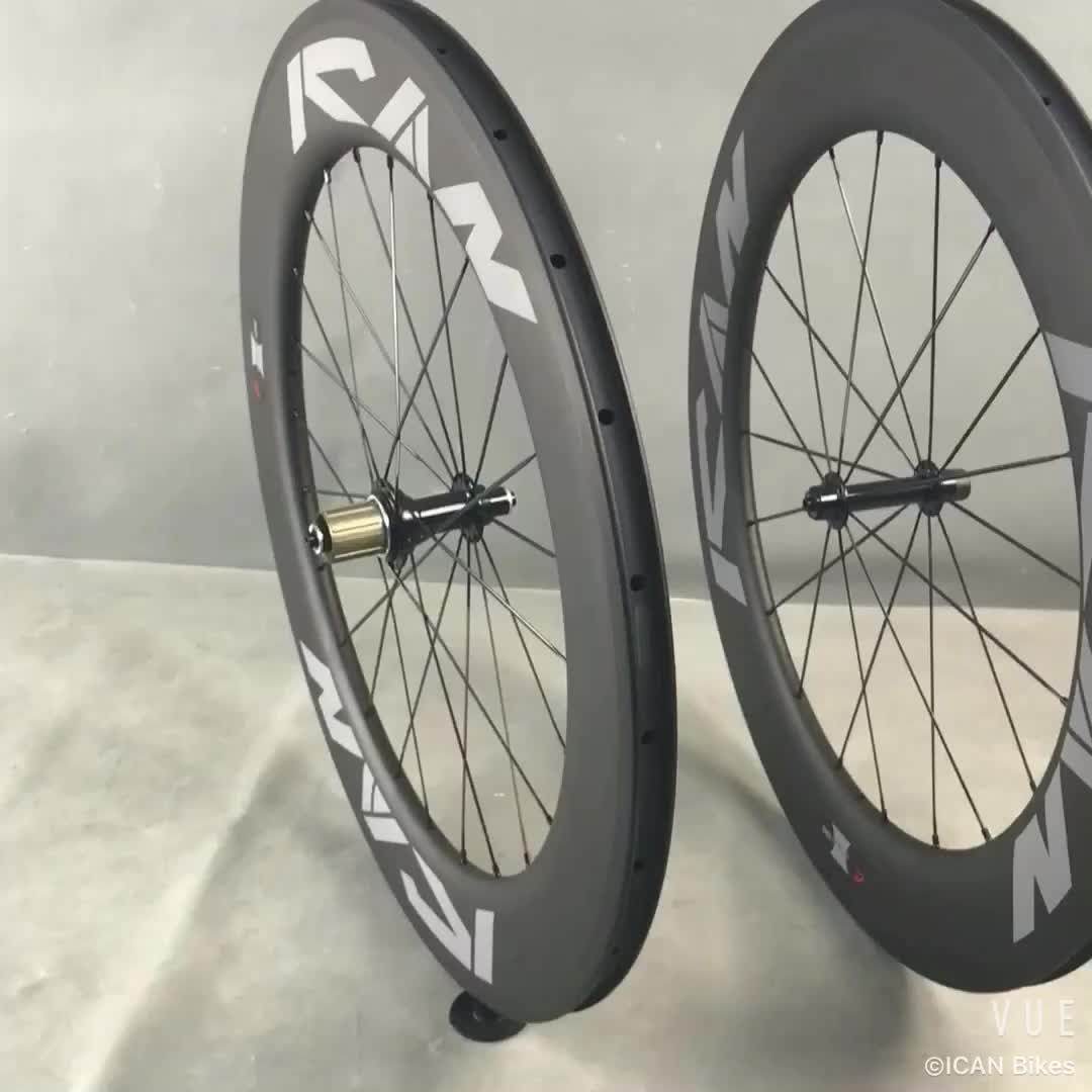 86mm Clincher 27mm Width Bitex R13 Hub Road Bike Carbon Wheels Buy