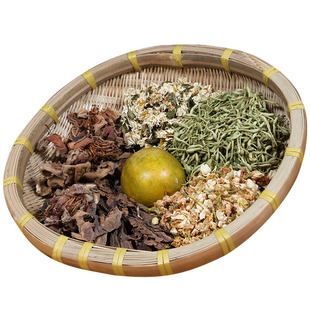 广东凉茶原料罗汉果五花茶配料金菊罗汉果组合花茶材料广州凉茶包