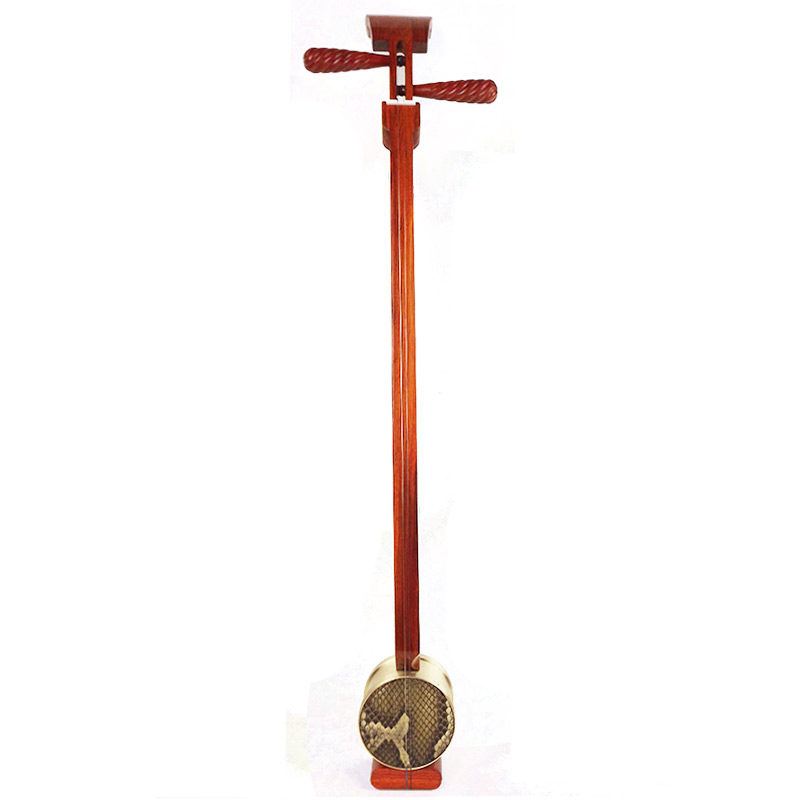 梵巢民族拉弦乐器红木坠胡演奏用琴厂家促销坠琴二弦舞台曲胡坠子