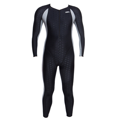 包邮 二代鲨鱼皮 前拉链 全身连体泳衣 男女通用 NSA553