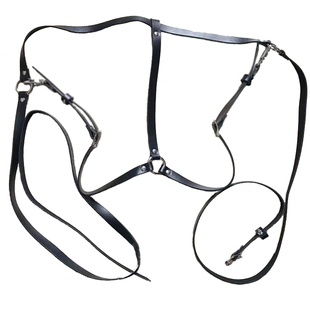 夏季新LIN潮流欧美炫彩镭射PVC捆绑腰带女背带腰带一体式时尚个性