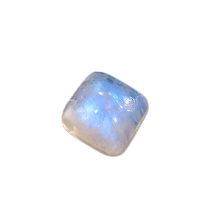 蓝光月光石吊坠强蓝光天然玻璃体蓝月光石吊坠裸石戒面「水中月」