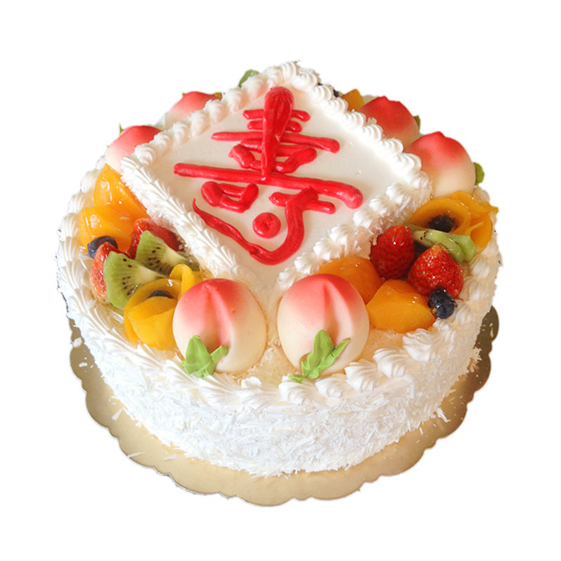 沈阳皇后西斯汀祝寿寿桃生日蛋糕