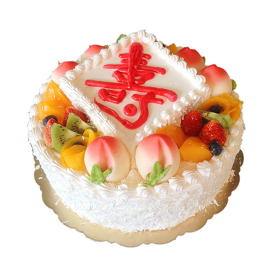 沈阳皇后西斯汀祝寿寿桃生日蛋糕