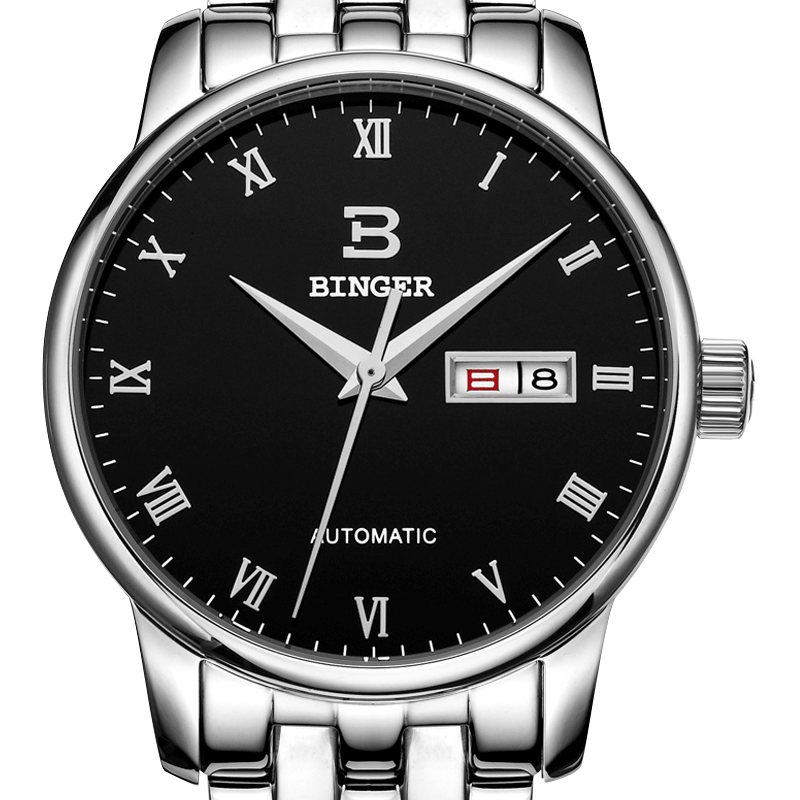 2019新款瑞士宾格男士全自动机械表图文报告揭秘？猛料！