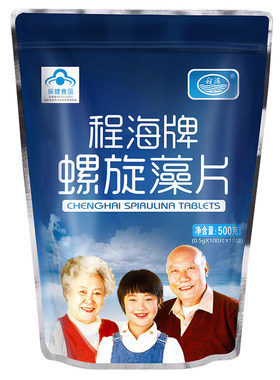 正品程海牌螺旋藻云南丽江特产