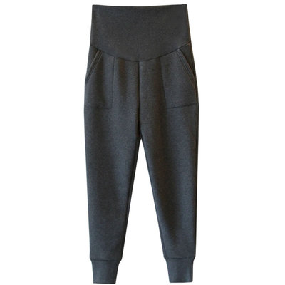 孕妇裤子运动裤加绒加厚打底裤