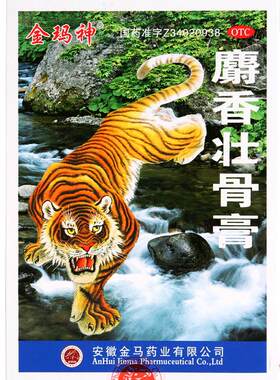 [金玛神]麝香壮骨膏5贴*2袋/盒