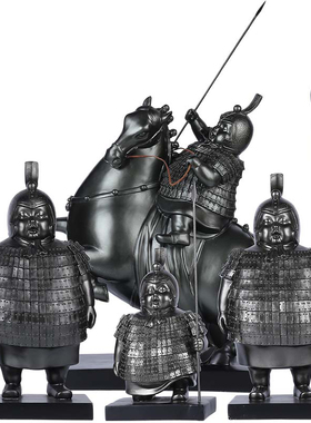 搞笑士兵公仔中式风电视柜蚊香架