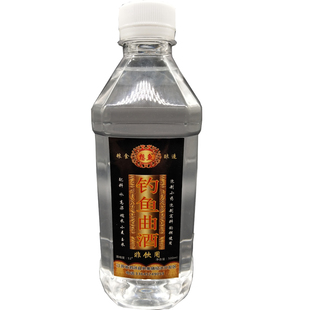 钓鱼曲酒53度浓香型粮食酒非饮用泡窝料泡小药酒500ml新品1瓶包邮