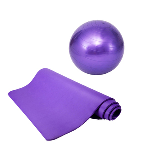 包邮瑜伽球健身球加厚10mm瑜伽垫愈加垫瘦身阻弹力拉力带瑜伽铺巾