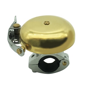 精品纯铜车铃铛铝合金固定座自行车装备配件手拨回音敲打铃