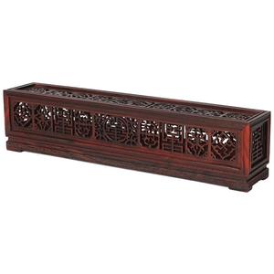 木石有约木质熏香炉镂空香盒香插供佛檀香炉居室仿古沉香炉卧香炉