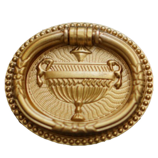 欧式美式法式抽屉黄铜拉手橱柜衣柜抽屉柜门柜子衣帽间纯铜把手