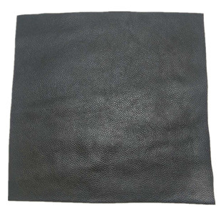 黑色头层牛皮皮料真皮面料皮子荔枝纹沙发座椅床头软包整张牛皮料