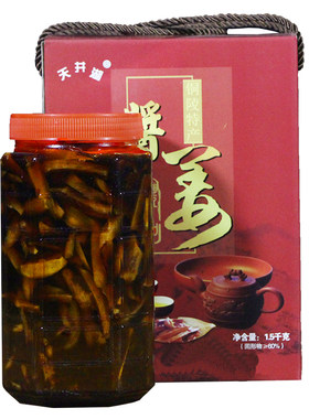 天井湖酱姜齐汉铜陵咸拌瓣1500g