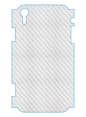 苹果iphone手机碳纤维包边后盖膜