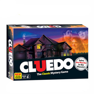 新款休闲策略推理桌游卡牌英文版妙探寻凶English Cluedo game