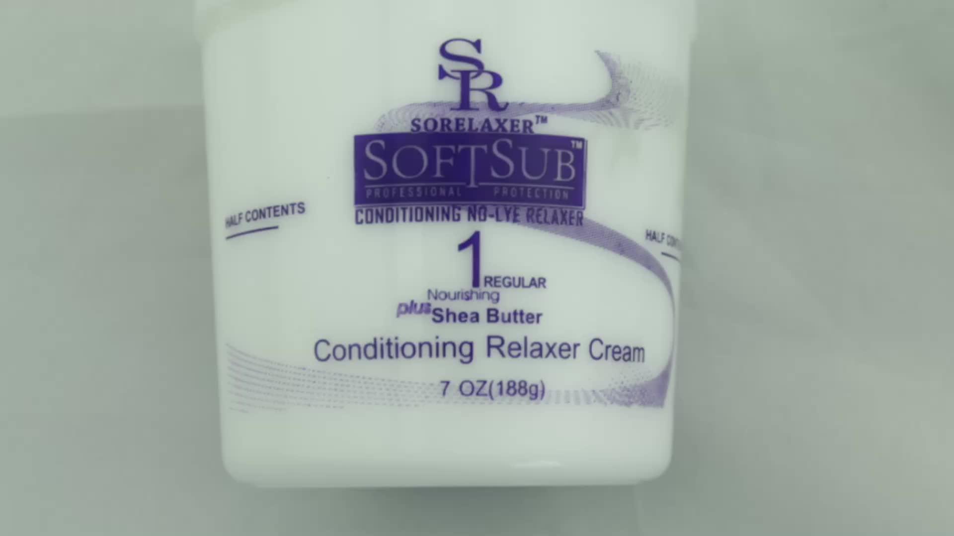 Nolye Permanent Hair Straightening Cream Olive Oil Hair Relaxer