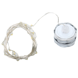 薇艺LED许愿灯 电子暖灯 七彩小闪灯 鲜花礼盒装饰灯串 花店用品