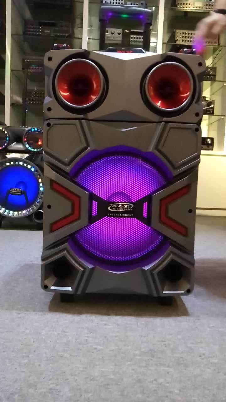 New Product 12 Inch Portable Trolley Speaker With Wheels Buy 12 Inch