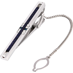 男士领带夹袖扣套装商务高档领带夹针别针法式衬衫西装袖钉袖口钉