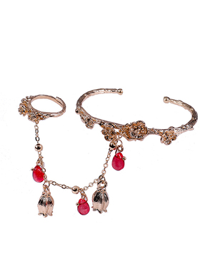 古装汉服配饰一体链中国风手镯