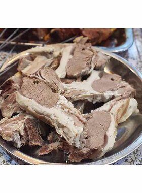 2碗小吴肉顺丰酿皮+300g烤羊肠+300g烤羊排空运免邮青海特色小吃