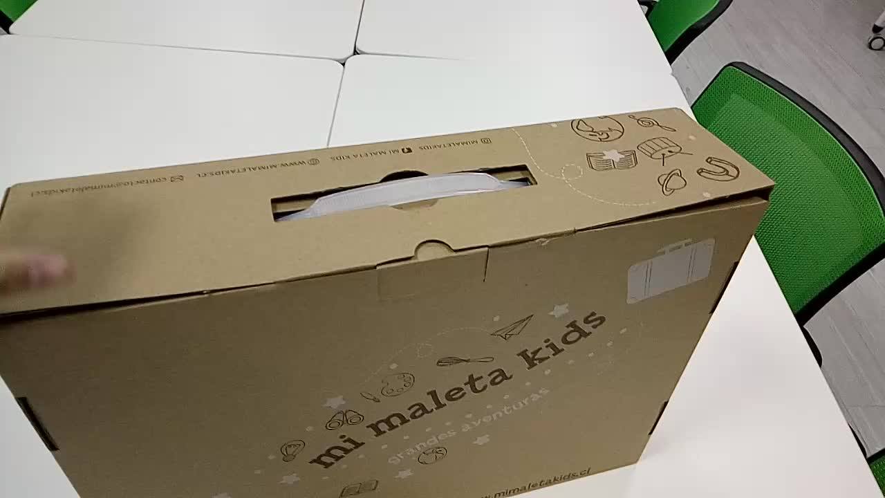 Custom Flexo Printing Folding Corrugated Reusable Cardboard Box