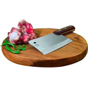 铁匠世家砍骨刀 剁骨刀家用斩骨刀 手工锻打大骨刀不锈钢厨房刀具