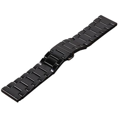 ticwatch1/e陶瓷表带amazfit手表带sport华米S4三星gear42mm/46华为watch2/2018/b3荣耀pro/Magic/GT/active5