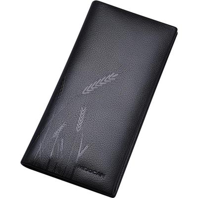 稻草人长款青年商务高档礼盒皮夹