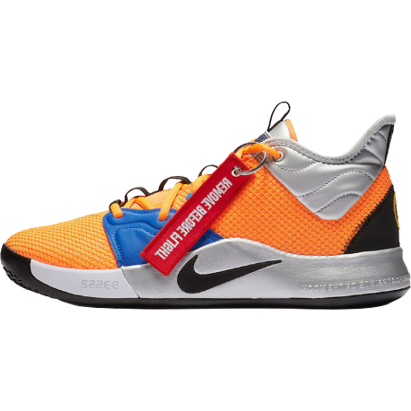 北卡大学 NIKE PG3 NASA联名保罗乔治3宇航员篮球鞋CI2667-800