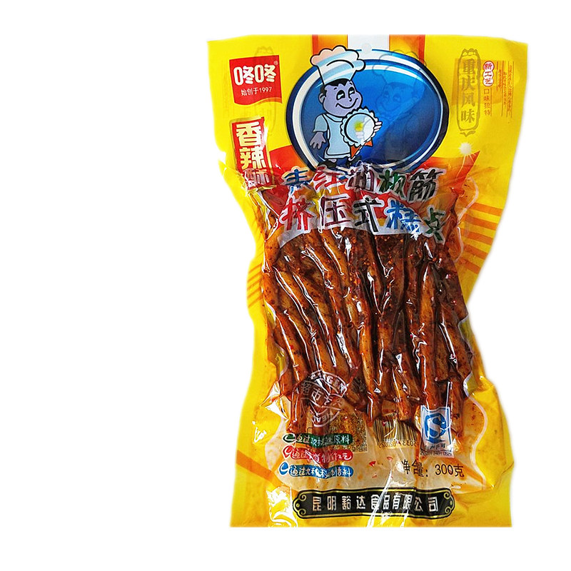 咚咚红油牛板筋儿时怀旧麻辣小吃