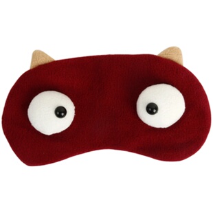 卡通眼罩 跑男眼罩游戏睡眠搞笑搞怪睡觉午休遮光透气 年会眼罩