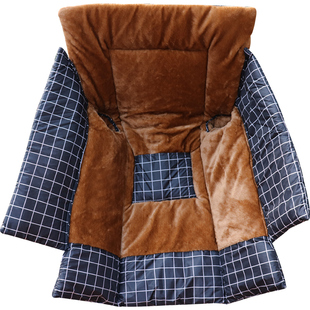 适用雅迪爱玛踏板电动车加绒挡风被冬季加厚护膝防水寒风保暖护腿