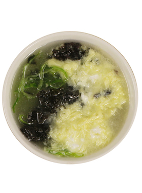 仿真紫菜蛋花汤模型乌鸡凉菜假菜