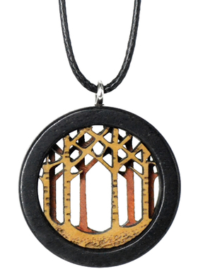 女日韩檀木创意情侣礼物个性项链