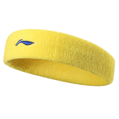 李宁运动头带男女 运动头巾吸汗带 网球篮球跑步纯棉束发带护头带