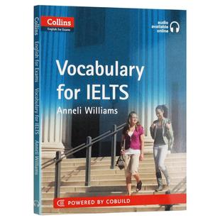 柯林斯雅思考试词汇 英文原版 Vocabulary for IELTS 雅思备考 英语单词 Anneli Williams 进口原版英语考试书 HarperCollins