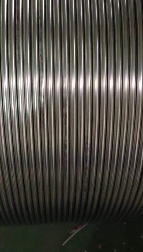 Seamless Sus304 316l Stainless Steel Pipe Coil Rolled / Heat Exchanger