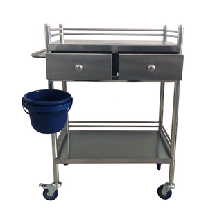 包邮医院不锈钢推车手术推车多功能器械车抢救车牙科小推车仪器车