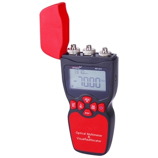 精明鼠 NF-911光纤测试仪器三合一光功率计稳定光源红光测试笔光纤断点故障损耗波长光缆检测