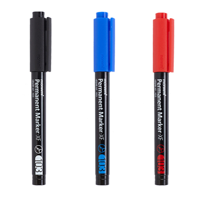 旗舰店记号笔慕那美极细笔头