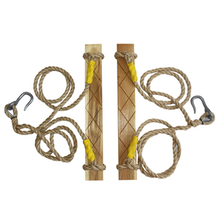 正品脚踏板登高板电工攀登用登高板电工爬杆用登高板棕绳麻绳踩板