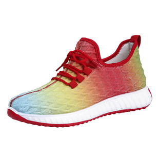 夏季男女网眼救援靴作战训靴侧拉链跑步保安靴登山抢险工装保安鞋