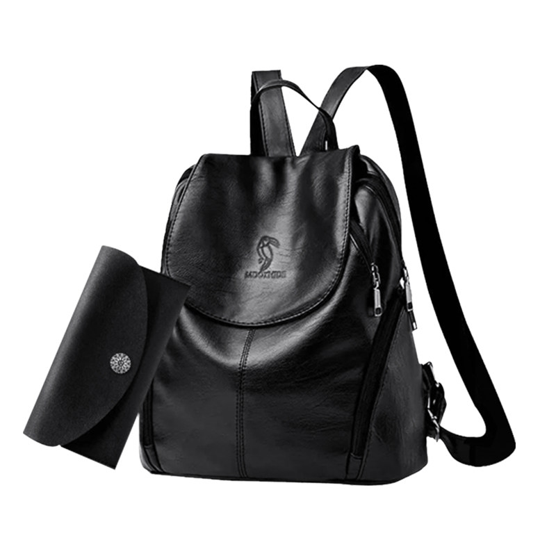 2026新款双肩包女包韩版真皮羊皮大容量休闲软皮背包女士旅行包潮