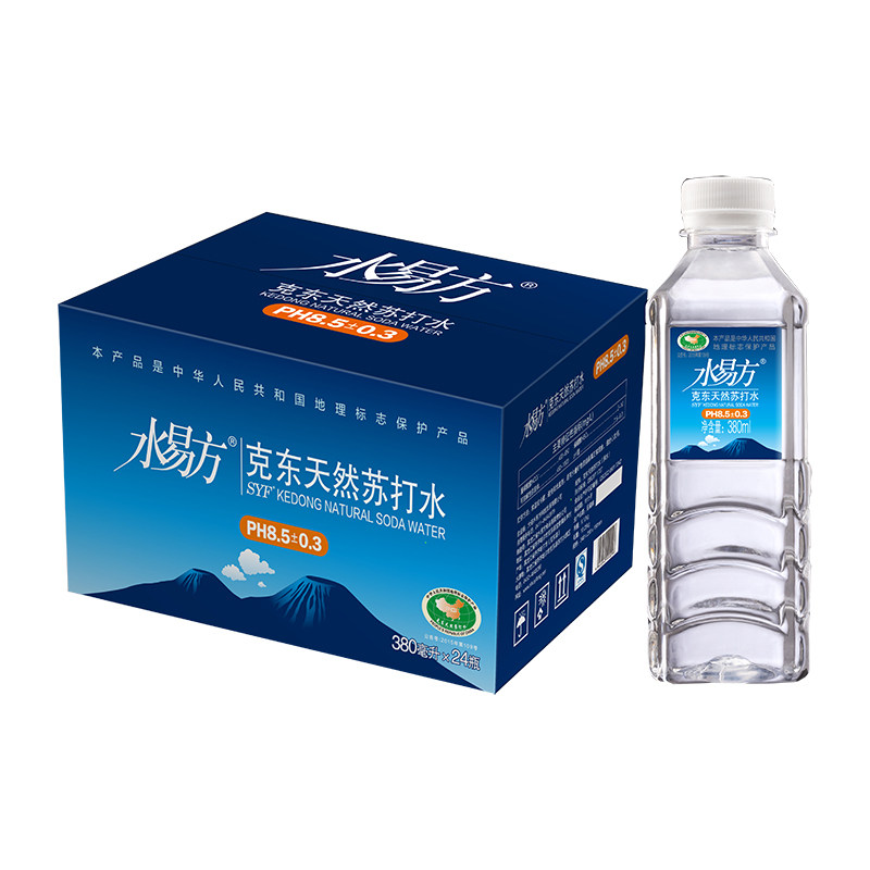 克东天然苏打水无添加水易方380
