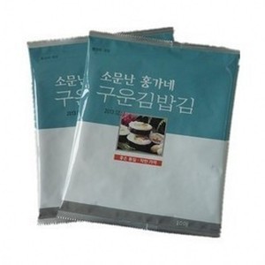 韩国进口 韩美禾紫菜包饭海苔 高级海苔 10片 寿司海苔