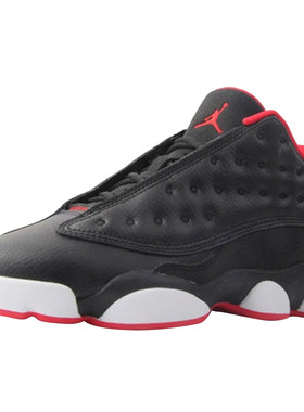 AJ13LowBred黑红低帮篮球鞋